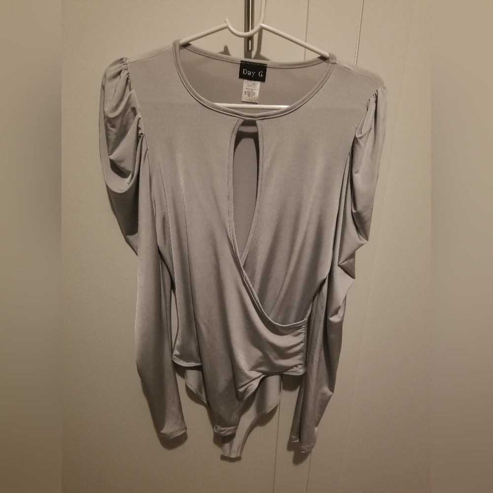 Women's Gray Bodysuit
